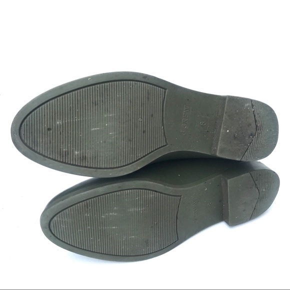 J. Crew Chelsea Rain Booties boots 8 green - Picture 5 of 6